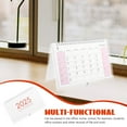 thumbnail image 7 of HEANUJJ 2025 Office Desk Calendar in Red with Clear Large Fonts and Convenient Desktop Size, 7 of 7