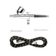 thumbnail image 1 of Dual-Action Airbrush Spray Gun Kit Trigger Spray Gun For Makeup Set Art Craft Model Paint Spraying Hobby 0.3MM 7CC ,Easy to Use, 1 of 7