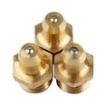 thumbnail image 1 of thinsony 15 Pcs/set Grease Nipple Set M6 M8 M10 Oil Nozzle Fitting Kit Threaded Brass Straight Grease Nipples, 1 of 7