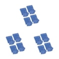 thumbnail image 1 of Billuyoard Paquete de 4 fundas para pies de escalera de silicona duraderas Azul, 1 of 1