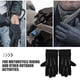 thumbnail image 5 of 2 pares de guantes de motocicleta de dedos completos para hombres y mujeres, guantes aislantes para conducción en invierno y clima frío, guantes con pantalla táctil, 5 of 8