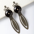 thumbnail image 3 of Cartoons Book Accessories: Vintage Copper Crown-Shaped Bookmarks - Stainless Steel Material - Gift for Readers and Book Lovers - Set of 2, 3 of 5