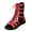 Red, variant on Womens Vintage Gothic Mid Calf Gladiator Flat Sandals Roman Beach Casual Studded Leather Lace up Wedge Low Heels Fisherman Dress Summer Shoes Brown Size 7