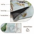 thumbnail image 6 of Botanical Flowers Area Rug 5x8 FT, Non Slip Bedroom Throw Carpet, Country Magnolia Leaves Branches Washable Soft Floor Carpet Non-Shedding Rug for Living Room Nursery Dorm Office, 6 of 9