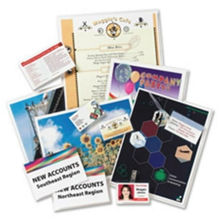 Business Source  Laminating Pouch, Letter, 3Mil, 9 in. x 11.5 in., 50-BX, Clear