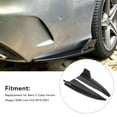 thumbnail image 3 of Diffuseur de Pare-Chocs Arrière, Répartiteur Latéral Résistant aux Rayures pour C-Class Variante Wagon S205 AMG-Line C43 Style Fibre de Carbone 2015 à 2021, 3 of 7