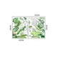 thumbnail image 4 of 2 uds pegatinas Muraux Sincero Feuillage Vert 58 x 43 cm, 4 of 5