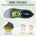 thumbnail image 2 of OrthoComfoot Orthopedic Men's Wide Shoes: Comfortable Arch Support Running Sneakers, Wide Toe Box Work Tennis Outdoor Walking Shoes, 2 of 9