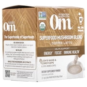 Organic Mushroom Nutrition Mushroom Coffee Latte Blend 10 Pkts