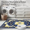 thumbnail image 5 of ODIKA 8'x10' Machine Washable Non-Slip Area Rug, Inspired Diameter Design High Traffic Rug, Blue, 124061, 5 of 7