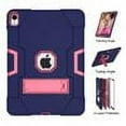 thumbnail image 2 of New iPad Pro 11 inch Tablet Case 2018 SOATUTO Heavy-Duty Drop-Proof and Shock-Resistant Rugged Hybrid case with Built-in Stand for Apple iPad Pro 11" Tablet (Navy/Pink), 2 of 7