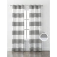 thumbnail image 2 of Mainstays Stripe Window Curtains, 2 of 2