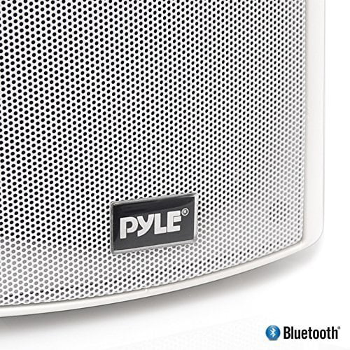 Pyle Wall Mount Waterproof & Bluetooth Speakers, 5.25'' Indoor