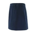 thumbnail image 2 of Bienzoe Jupe Plissée d'Uniforme Scolaire en Coton Extensible pour Fille Bleu Marine 14, 2 of 6
