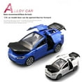 thumbnail image 2 of 1:36 High Simulation Car Model for Tesla Alloy Car Model Diecasts Toy Vehicles Toy Cars Boy Toys Pull Back Kid Gifts Blue, 2 of 6