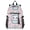 Cute Rabbit in Cupcake, variant on JIALIOU 14" Laptop Backpack Waterproof Airline Approved Stylish Casual Daypack for Travel Business College Work, Pencil Drawing Wolves