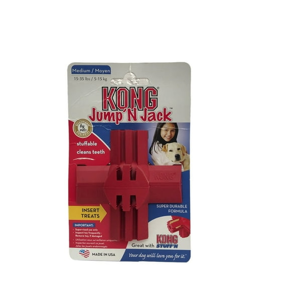 Juguete para Perro Kong Jump N Jack Mediano
