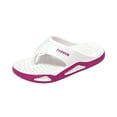 thumbnail image 2 of Couple Summer Flip‑Flops, Non‑Slip Thick‑Sole EVA Bathroom Slippers, Soft Cushion House Sandals For Indoor Outdoor Beach Household Daily Wear Purple, 2 of 4