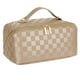 thumbnail image 1 of Bolsa de viaje para cosméticos ALEXTINA de piel sintética impermeable de gran capacidad, 1 of 7