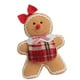 thumbnail image 5 of Figuras de jengibre de peluche navideñas para decorar el hogar. Lindo juguete de peluche de jengibre. chica, 5 of 9