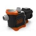 Black & Decker 1.5HP Energy Star Variable Speed In Ground Pool Pump