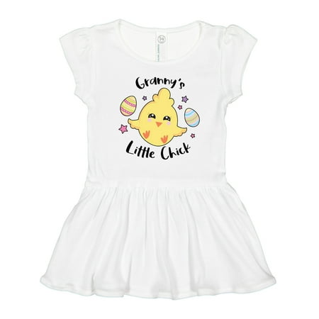 

Inktastic Happy Easter Granny s Little Chick Gift Toddler Girl Dress
