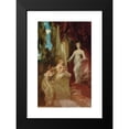 thumbnail image 2 of Hans Makart 11x14 Black Modern Framed Museum Art Print Titled - Allegory of Painting (C1882), 2 of 5