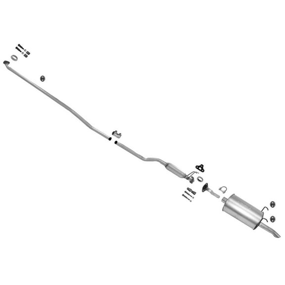 High-Performance Cat Back Exhaust System Retrofit Muffler Kit for 01-05 for Honda for Civic DX LX 1.7L