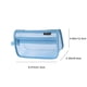 thumbnail image 3 of Estuche de malla transparente para lápices, bolsa de papelería, organizador portátil, estuche para lápices, organizador de escritorio, para la universidad, duradero, plegable, de metal, para, 3 of 8