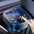 thumbnail image 4 of DQrwqpou Transmisores MPS FM Compatibles Con Con Cargador Rápido para Coche USB Dual 3.1A, 4 of 8