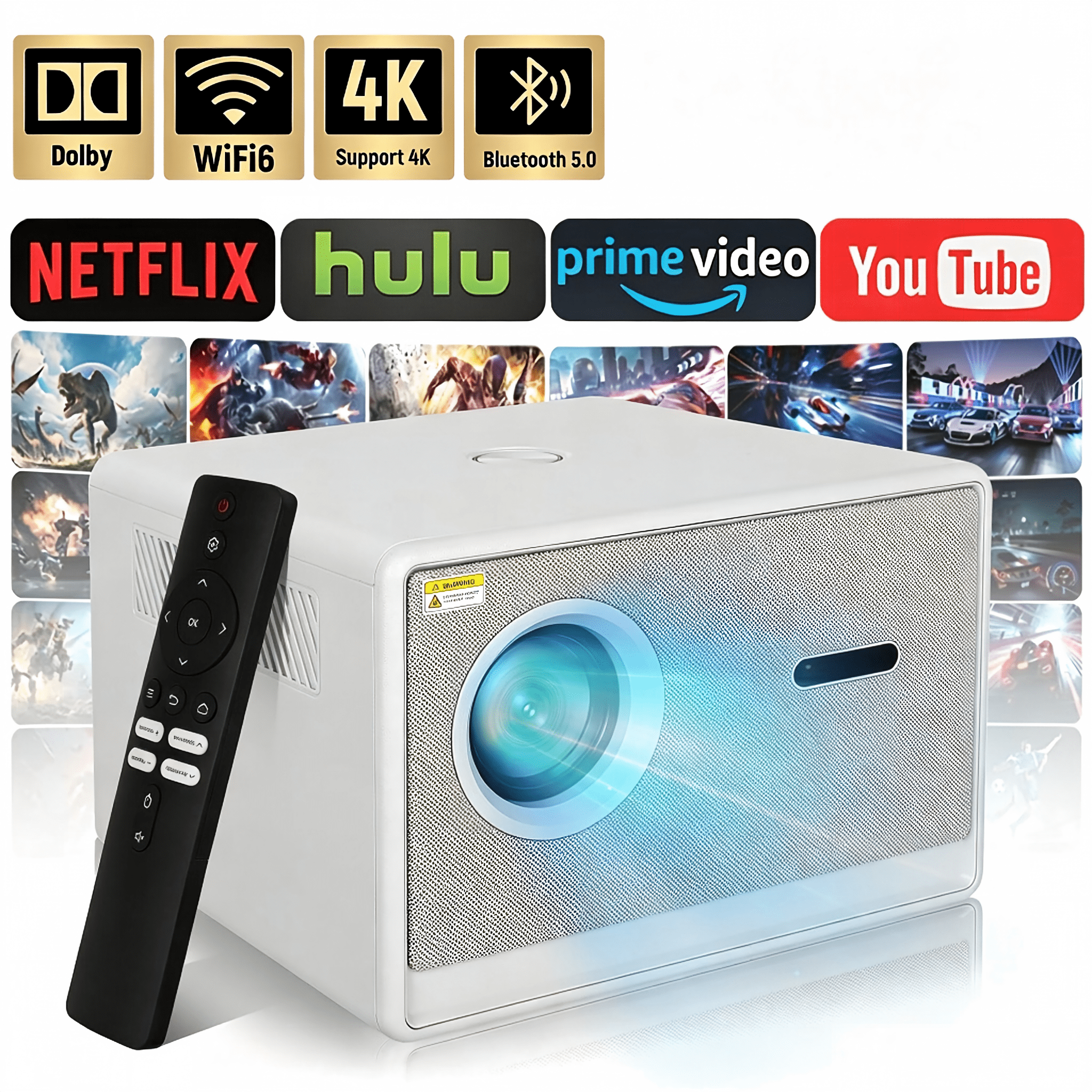 VANKYO Leisure D30 Portable Movie Projector with Built-in Speaker