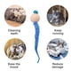 thumbnail image 3 of 6 piezas de lindo juguete para gatos, gatito, juguete interactivo para interiores, bola de madera, oruga, 3 of 5