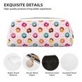 thumbnail image 5 of Goofa Colorful Donuts Pattern Leather Pencil Case, Pencil Pouch, Pencil Bag, Pen Case, Pen Pouch, Pen Bag, Pencil Pouches, Pencil Bags,College Pencil Case, 5 of 7