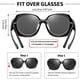 thumbnail image 5 of Gafas de sol polarizadas URUMQI para usar sobre lentes para mujer, 5 of 9