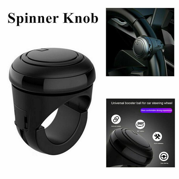 La bola de recordatorio del volante del coche a bordo de 360 grados ayuda a ahorrar trabajo, rodamiento de Metal, bola de dirección, bola de recordatorio Rojo Verde Cocina, Decoración y Otros