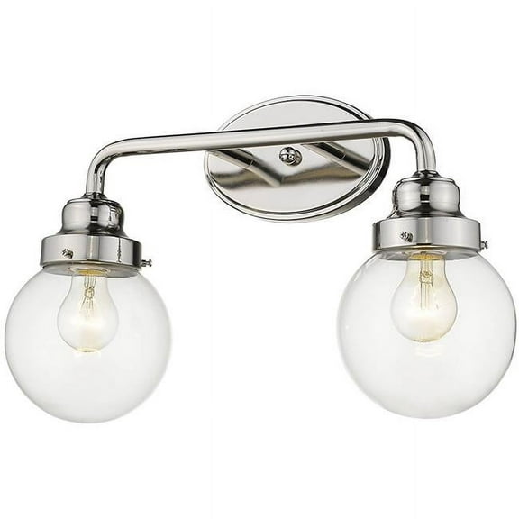 Acclaim Lighting - Portsmith 2-Light Vanity in Retro Style - 18 Inches Wide by