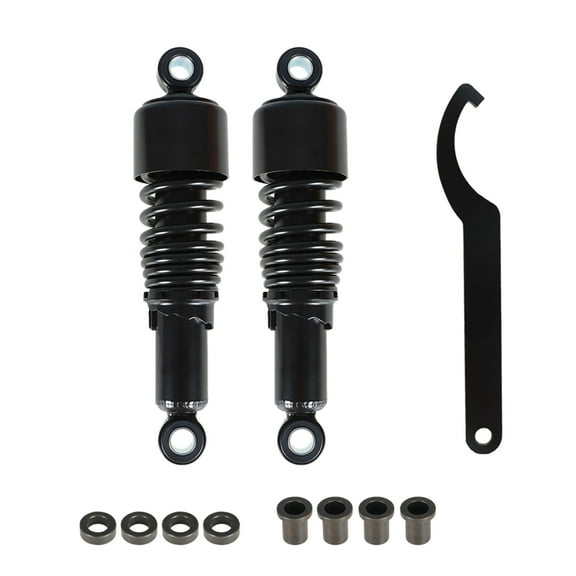 LABLT Motorcycle Rear Shock Absorbers 267mm/10.5in Round Hole Universal Replacement for Sportster 883 1200