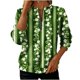 thumbnail image 3 of TaTaai Women Fashion St. Patrick's Day Graphic Print Loose Round Neck Sweatshirt Long Sleeve Casual Pullover Top Soft for Daily Streetwear Office Spring Fall Winter Gift, 3 of 5