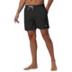 thumbnail image 4 of INSPIRAR CHIC Pantalones Cortos de Verano para Hombre con Cintura Elástica y Cordón, Forro de Malla, Sólidos, 30 Negro, 4 of 6