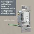 thumbnail image 3 of Legrand TSDL153P 15 Ampere Led Switch - Brown, 3 of 6