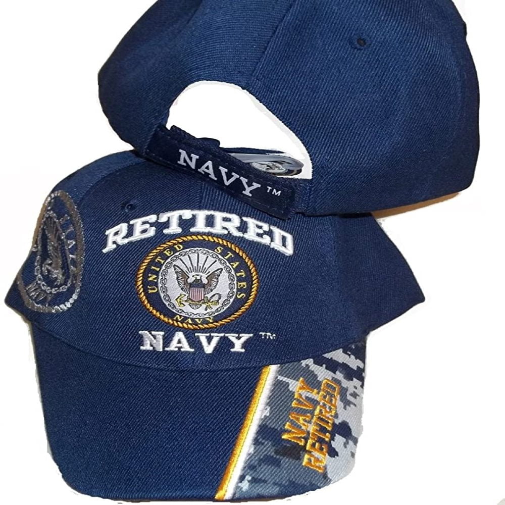 USA Retired Navy Baseball Style 