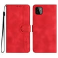 thumbnail image 2 of Wallet Case for Samsung A22 5G, with Card Slots [RFID Blocking],Durable Flip Folio Kickstand Magnetic Closure Leather Wallet Wrist Strap Women Men Case for Samsung Galaxy A22 5G, Red, 2 of 10