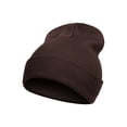 thumbnail image 1 of TopHeadwear Solid Color Long Beanie, Brown, 1 of 2