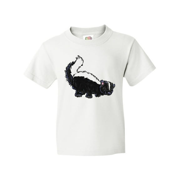 Inktastic Animals Cute Skunk Youth T-Shirt