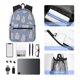 thumbnail image 4 of Easygdp Cute Fat Cat Mochila Casual para Portátil, Mochila para Escuela, Viajes, Negocios, 4 of 6
