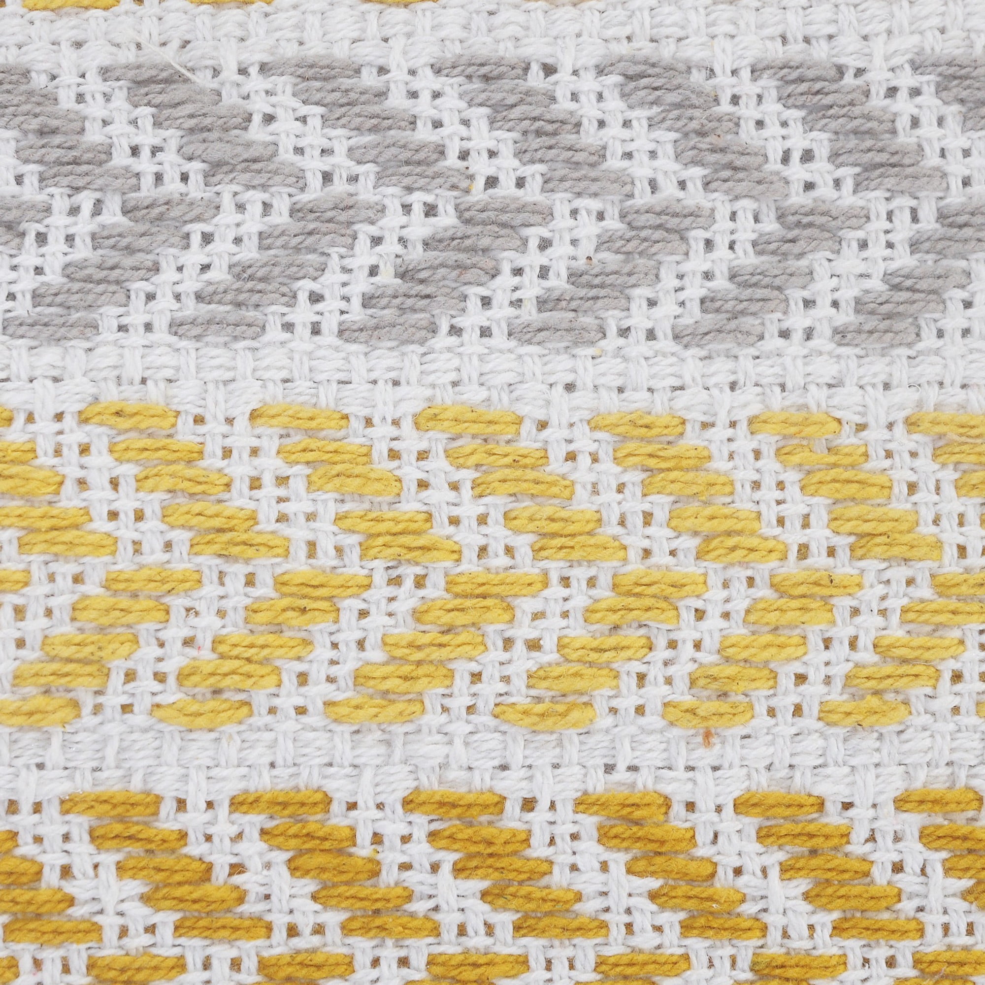 Harlow Hill 20" x 20" Orange Chevron All-Natural Cotton Square 4 Piece Pillow Cover Set