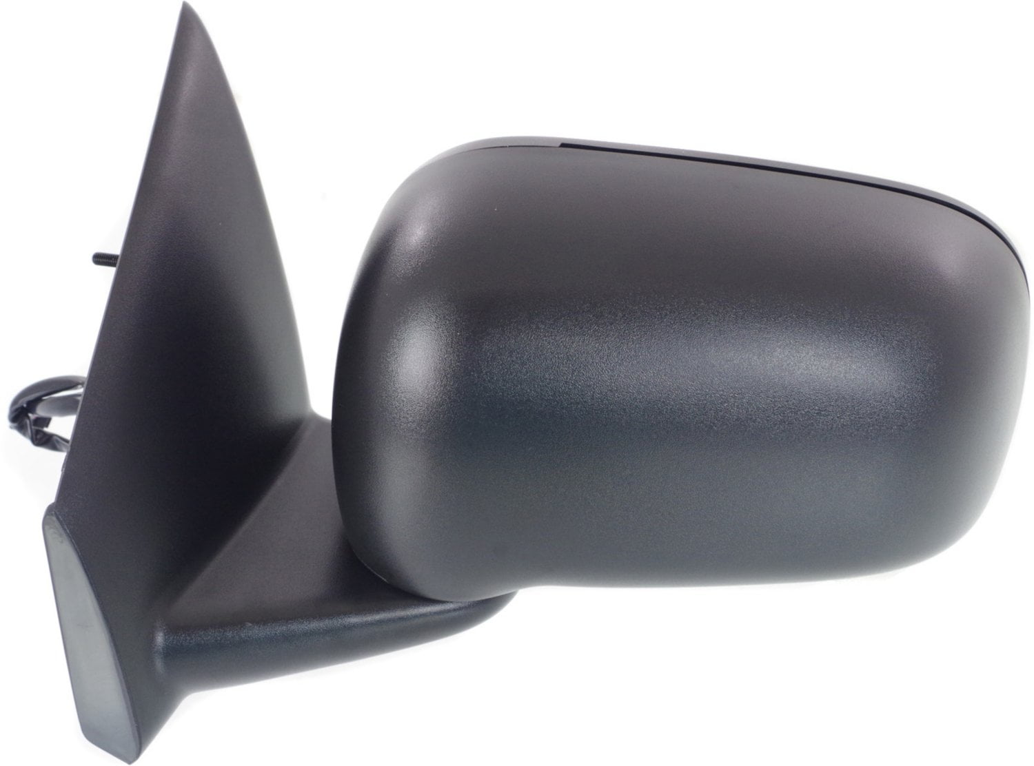 Mirror Compatible With 2004-2009 Dodge Durango Left Driver Side Heated Textured Black Kool-Vue