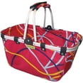 thumbnail image 2 of JanetBasket Ribbons Large Aluminum Frame Basket, 18" x 10" x 9.5", 2 of 3