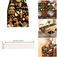 thumbnail image 1 of Mexican Table Runner Colorful Party Dining For Kitchen Day Of The Dead Festival Celebration Disposable Christmas Tablecloths Table for round Tables Retirement Table Clear Tablecloths for Rectangle, 1 of 3