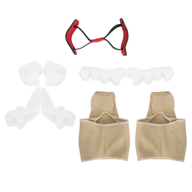 Kit corrector de juanetes Nikou hallux valgus alta elasticidad Separadores de dedos